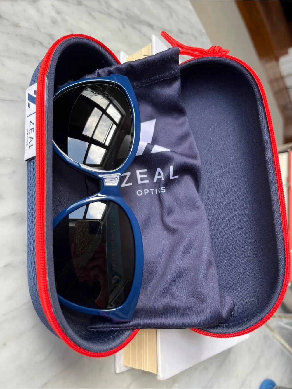 Zeal Sunglasses - Ande Cat-Eye Polarized VGUC